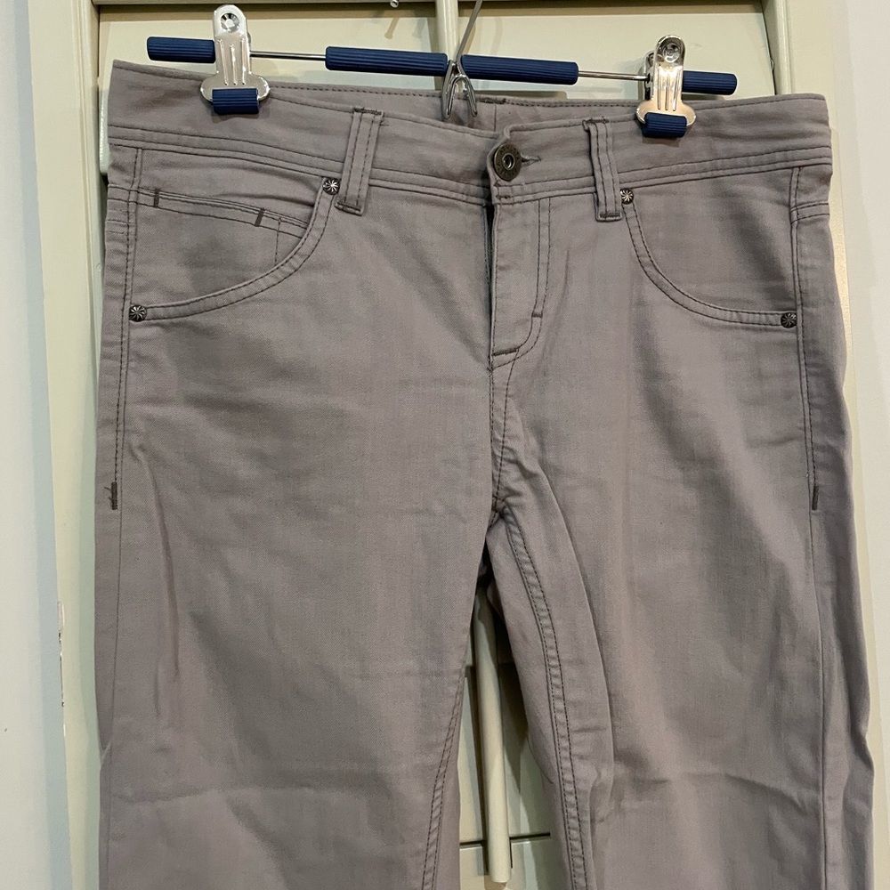 Athleta jeans size 8 gray